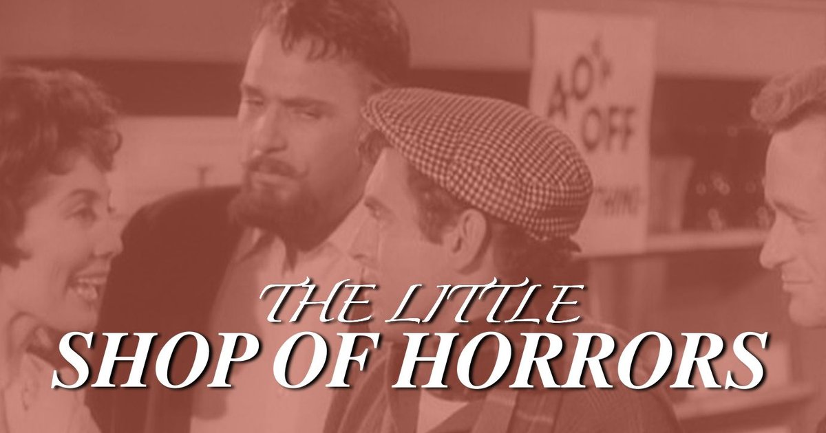 The Little Shop of Horrors poster
