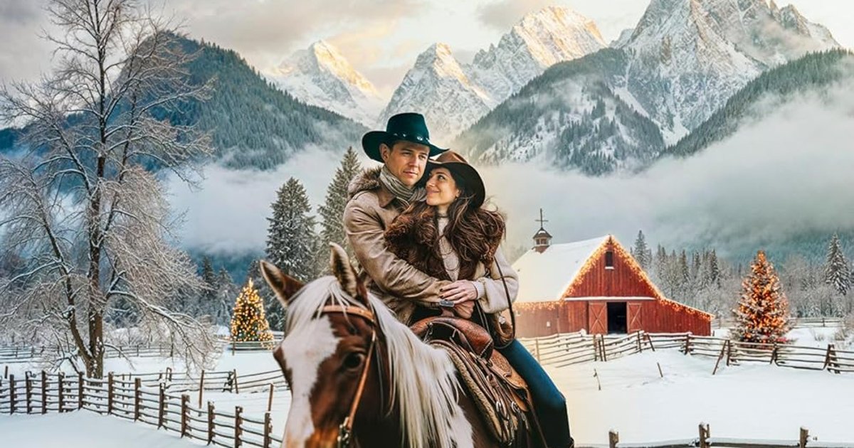 Christmas Cowboy poster