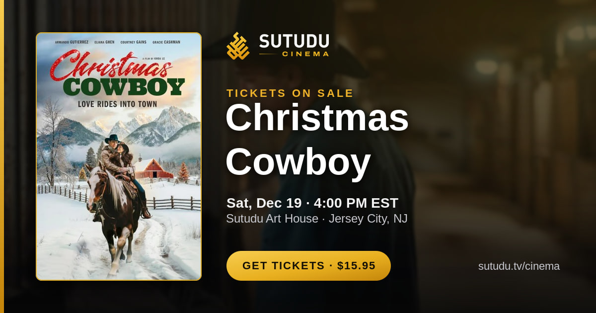 Christmas Cowboy at Sutudu Art House — Sutudu Cinema screening