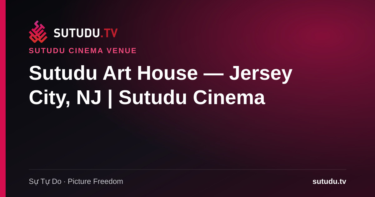 Sutudu Art House venue